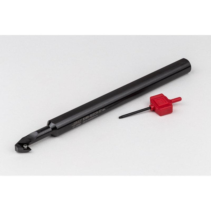 S16R-SDZCR-07, сталевий хвостовик Ø 16 мм для внутрішнього розточення, правий, гвинтовий фіксатор