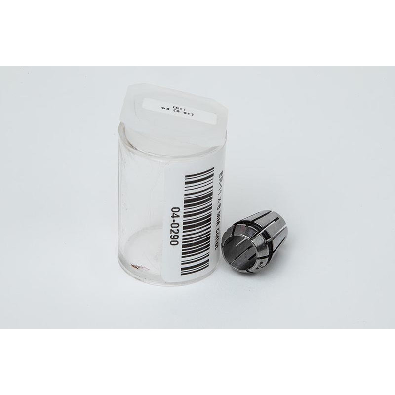 ER11 8mm Straight-Bore Collet, 8 - 7.5mm Clamping Range