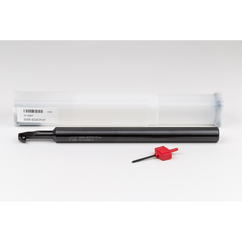 S20S-SDZCR-07, сталевий хвостовик Ø 20 мм для внутрішнього розточення, правий, гвинтовий фіксатор