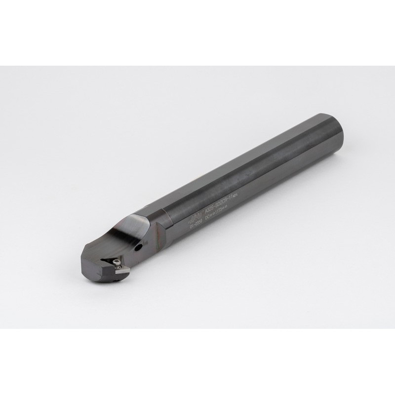 A32S-SDZCR-11, 32mm Ø Steel Shank Internal (ID) Boring Bar, Right-Hand, Screw-Lock, Through-Tool Coolant