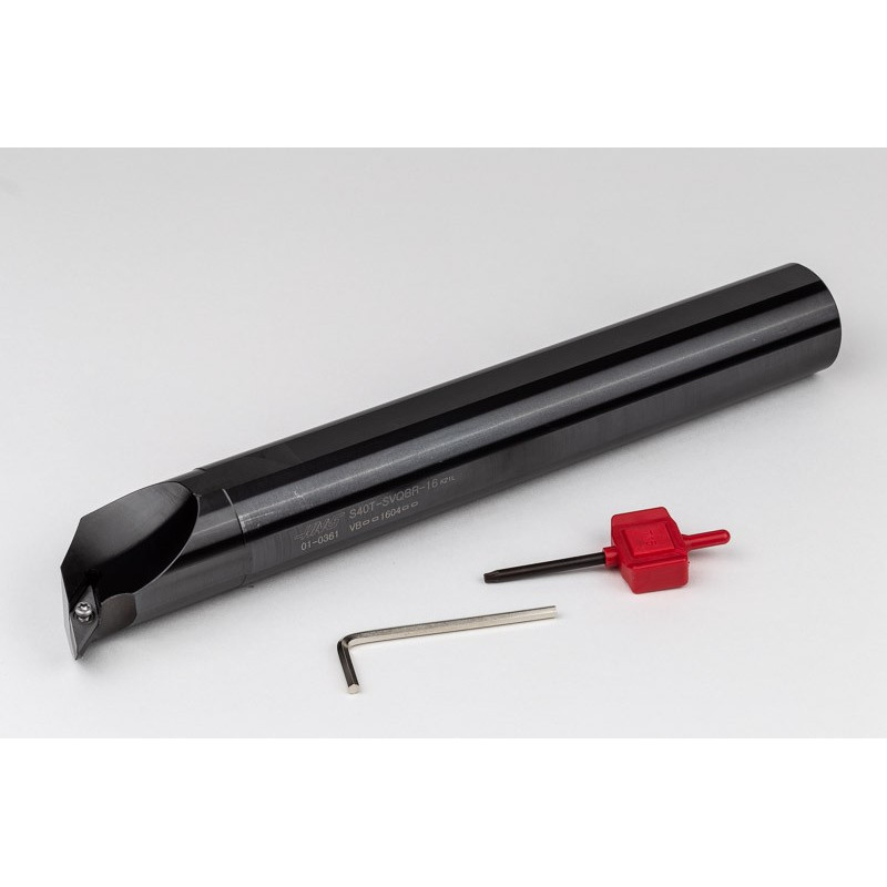 S40T-SVQBR-16, сталевий хвостовик Ø 40 мм для внутрішнього розточення, правий, з гвинтовим фіксатором