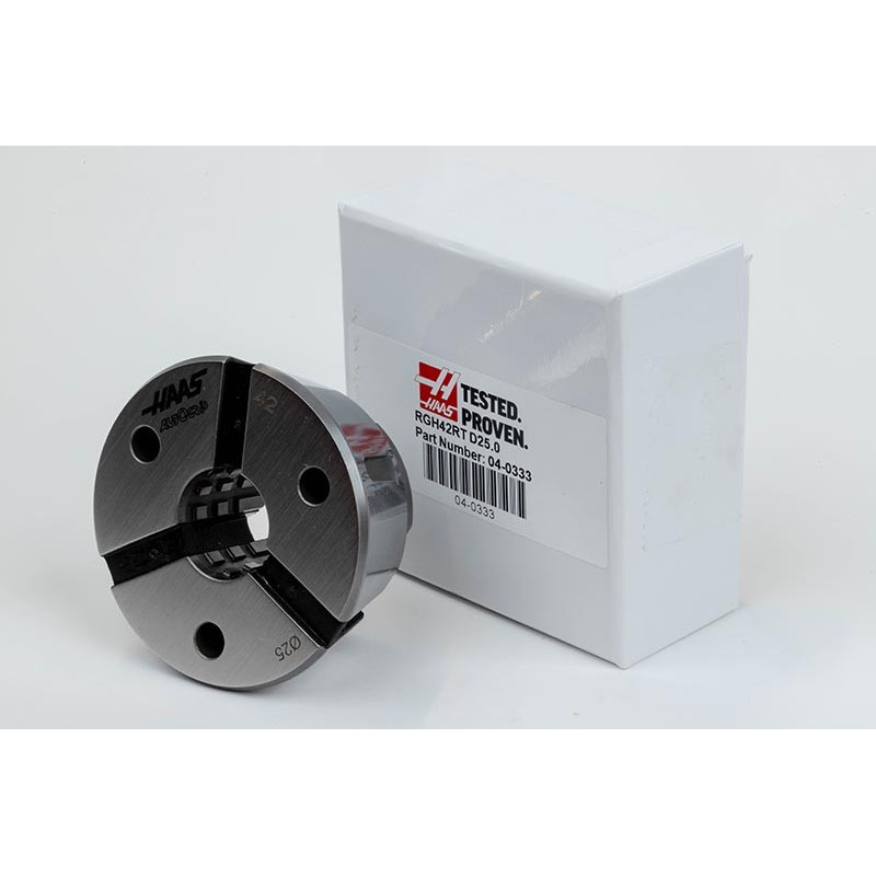 HRG-42RT, 25mm Serrated Round Quick-Change Collet