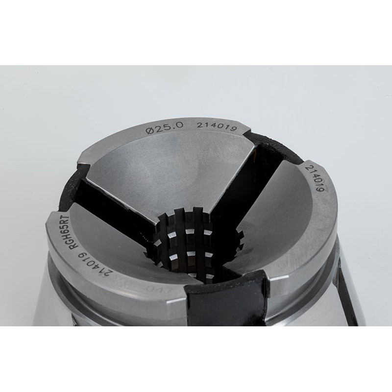 HRG-65RT, 25mm Serrated Round Quick-Change Collet