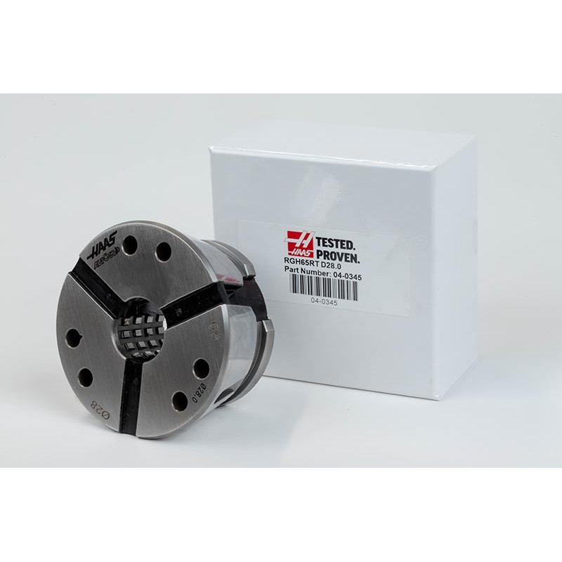 HRG-65RT, 28mm Serrated Round Quick-Change Collet