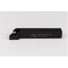 SDJCR1212-F11, 12mm Square Steel Shank External (OD) Turning Tool, Right-Hand, Screw-Lock