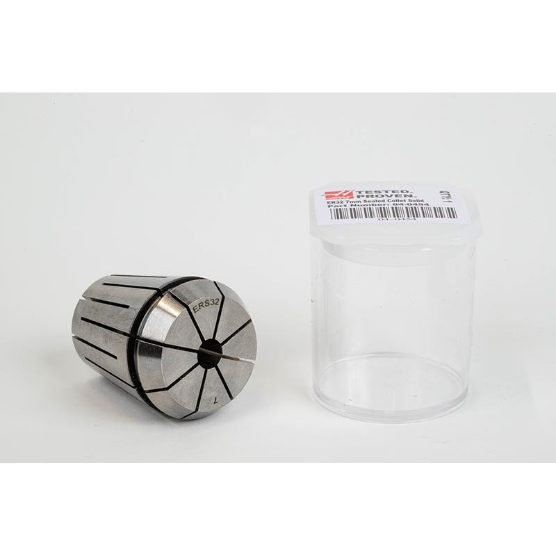 ER32 7mm Straight-Bore Sealed Collet