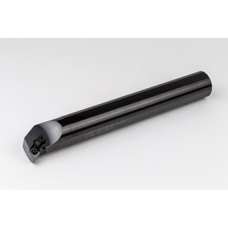 A40T-MDUNR-15-3, 40mm Ø Steel Shank Internal (ID) Boring Bar, Right-Hand, Multi-Lock, Through-Tool Coolant