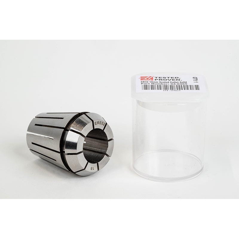 ER32 18mm Straight-Bore Sealed Collet