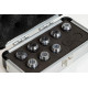 8-Piece, ER16 Straight Bore Sealed Collet Set, 3mm - 10mm