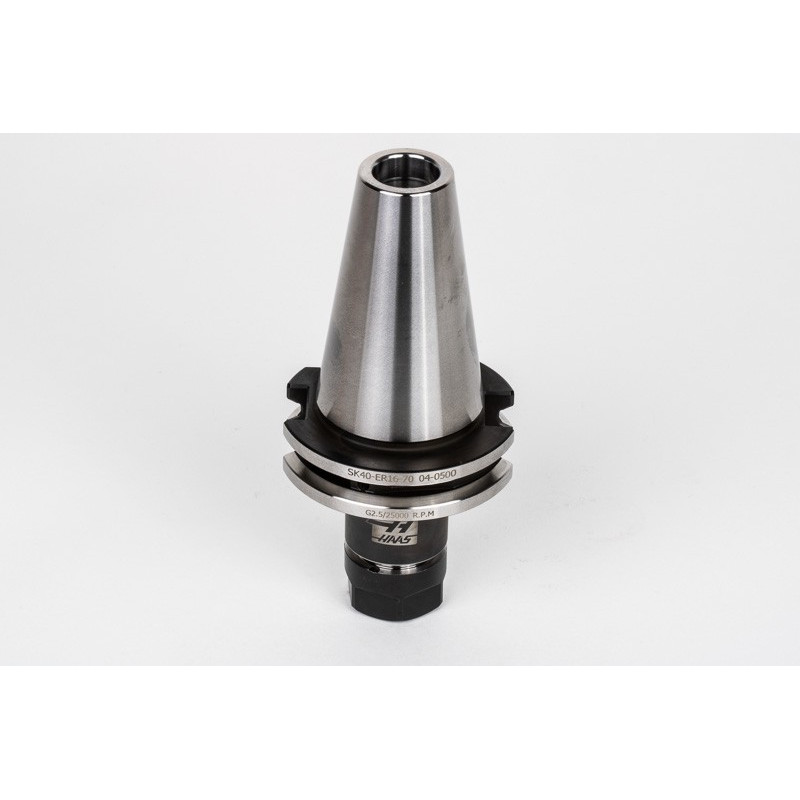 SK40/DIN ER16 Collet Chuck x 70mm Gage Length, TSC