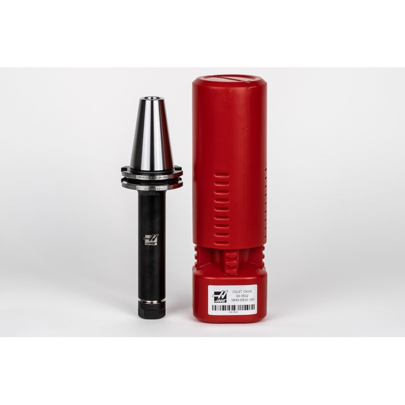 SK40/DIN ER16 Collet Chuck x 160mm Gage Length, TSC