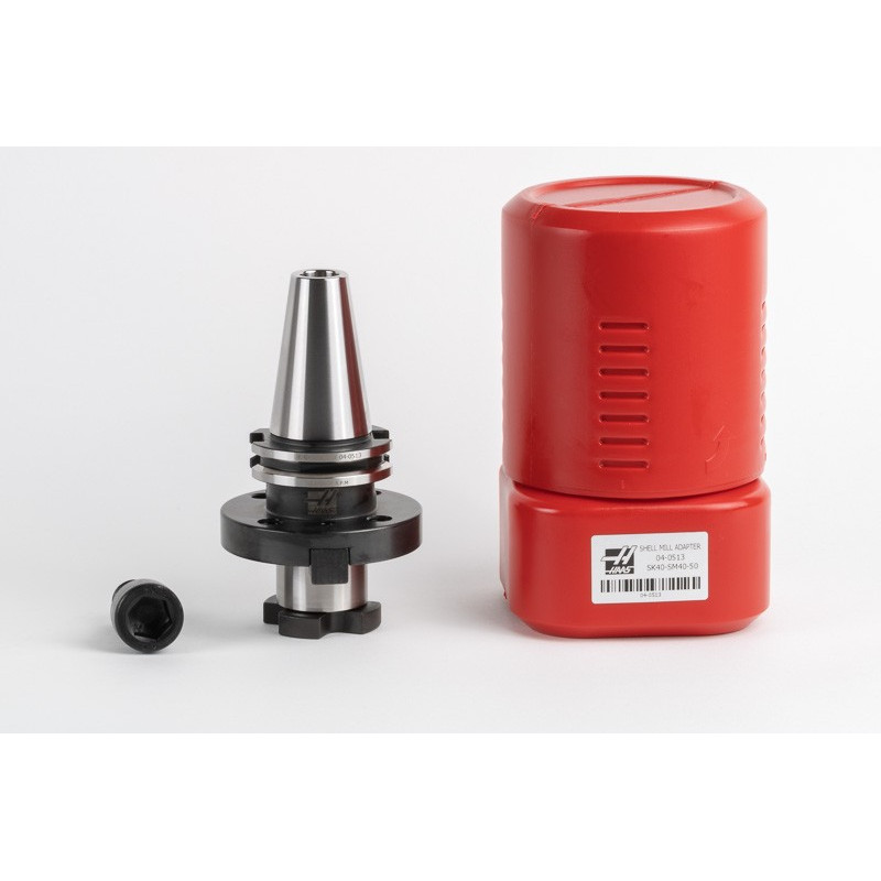 SK40/DIN Shell Mill Holder, 40mm Pilot Diameter x 50mm Gage Length, TSC