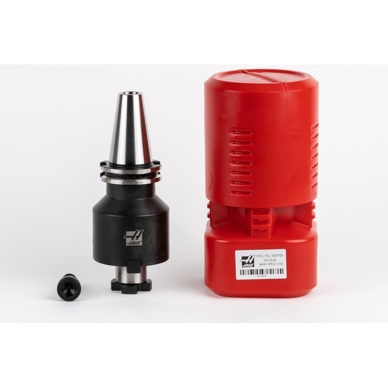 SK40/DIN Shell Mill Holder, 32mm Pilot Diameter x 100mm Gage Length, TSC