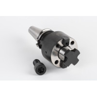 SK40/DIN Shell Mill Holder, 40mm Pilot Diameter x 100mm Gage Length, TSC