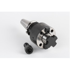 SK40/DIN Shell Mill Holder, 40mm Pilot Diameter x 100mm Gage Length, TSC