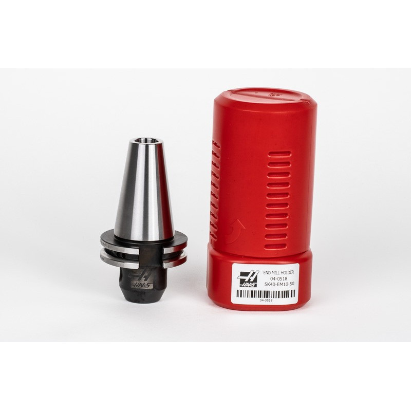 SK40/DIN 10mm End Mill Holder x 50mm Gage Length, TSC