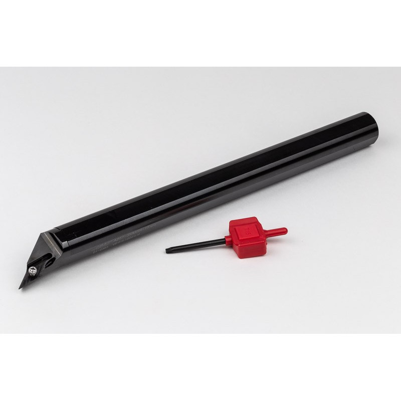 A25T-SVMBR-16, 25mm Ø Steel Shank Internal (ID) Boring Bar, Right-Hand, Screw-Lock, Through-Tool Coolant