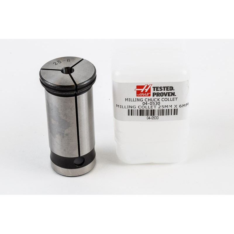 Фрезерна цанга SK40/DIN/BT40, діаметр отвору 6 мм x зовнішній діаметр 25 мм