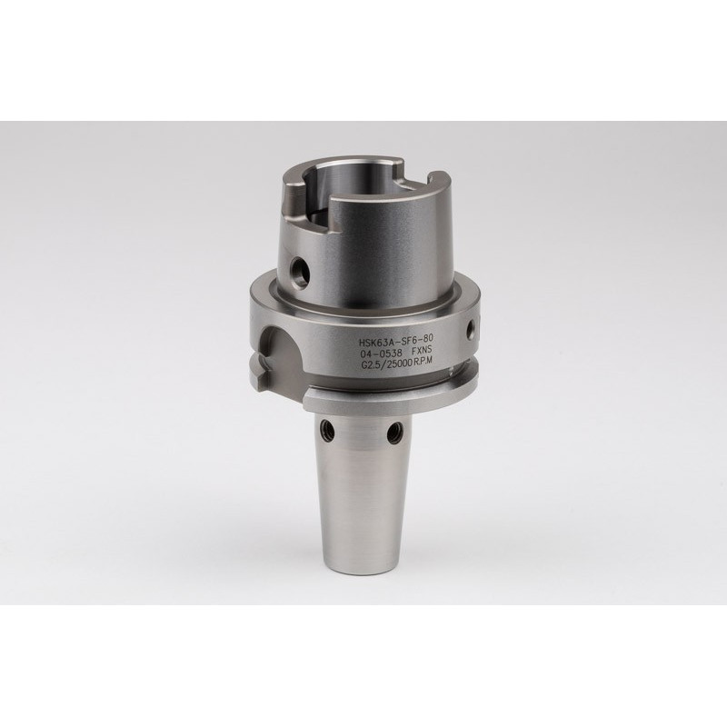 HSK63A 6mm Shrink Fit Holder x 80mm Gage Length, TSC