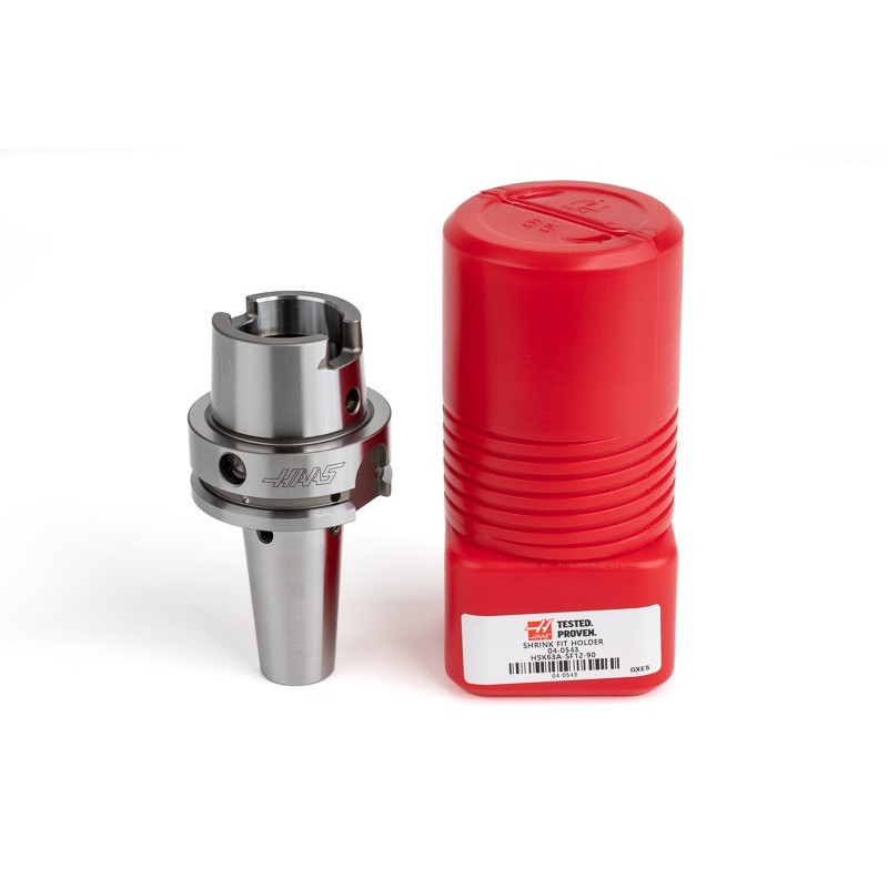 HSK63A 12mm Shrink Fit Holder x 90mm Gage Length, TSC