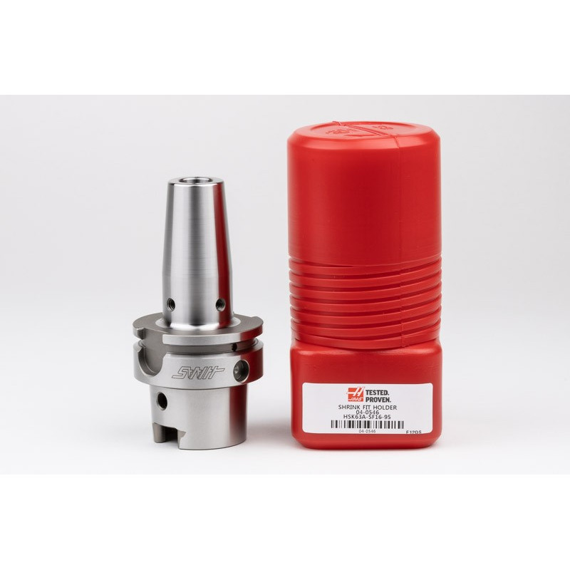 HSK63A 16mm Shrink Fit Holder x 95mm Gage Length, TSC