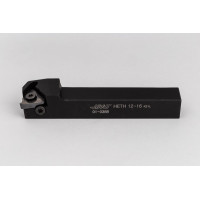 HETHR12-16, 12-міліметровий інструмент для зовнішнього (OD) різьблення зі сталевим квадратним хвостовиком, правий, з гвинтовим фіксатором