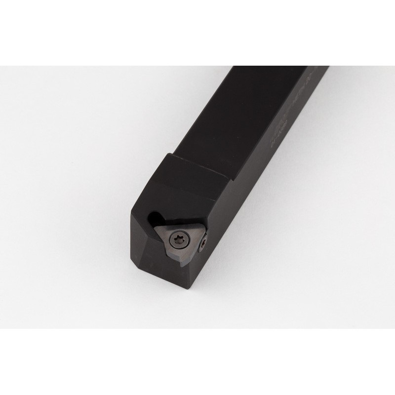 HETHR20-16, 20-міліметровий інструмент для зовнішнього (OD) різьблення зі сталевим квадратним хвостовиком, правий, з гвинтовим фіксатором