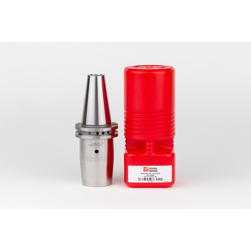 SK40/DIN 25mm Shrink Fit Holder x 90mm Gage Length, TSC