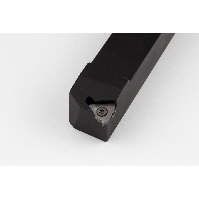 HETHR25-16, 25-міліметровий інструмент для зовнішнього (OD) різьблення зі сталевим квадратним хвостовиком, правий, з гвинтовим фіксатором