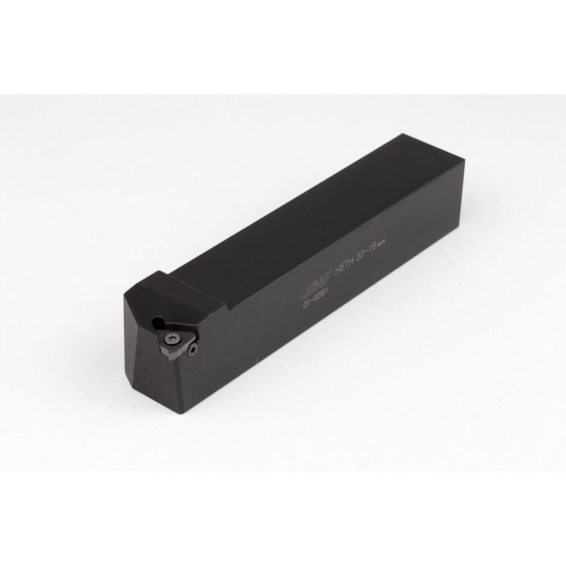 HETHR32-16, різьбонарізний інструмент для зовнішнього (OD) нарізання різьби з квадратним сталевим хвостовиком 32 мм, правий, з гвинтовим фіксатором