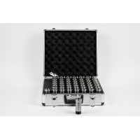 Комплект гладких круглих цанг 5C, 51 шт., від 3 мм до 28 мм