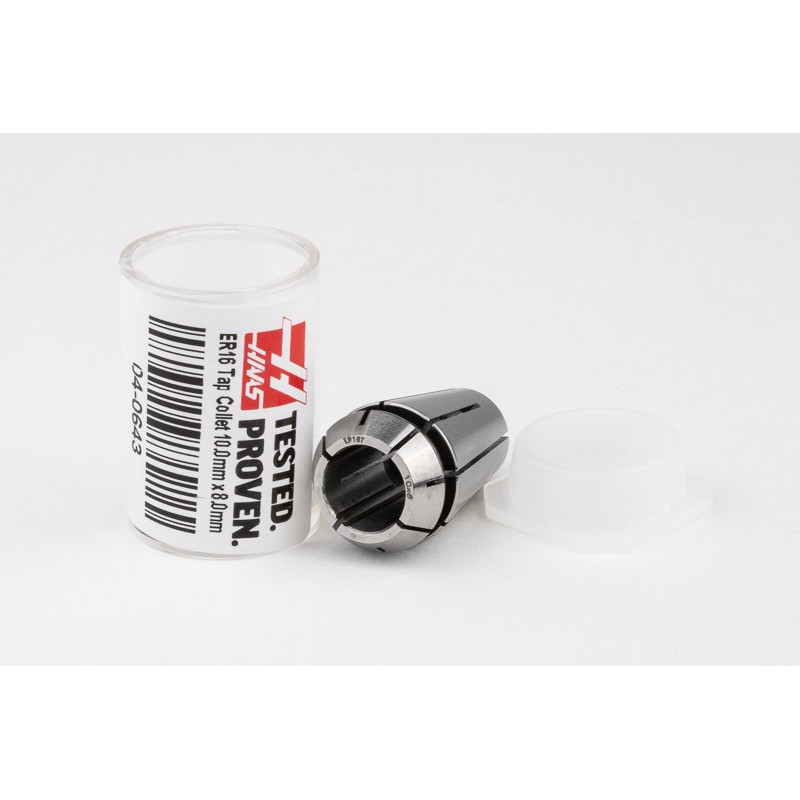 ER16 M10 Tap Collet, 10mm Bore Diameter x 8mm Square