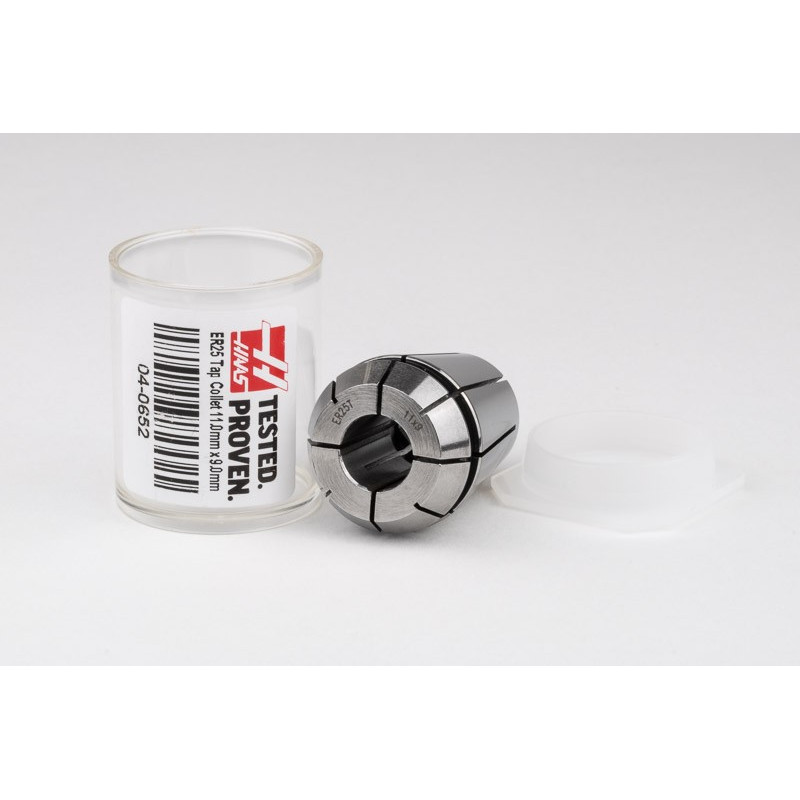 ER25 M14 Tap Collet, 11mm Bore Diameter x 9mm Square