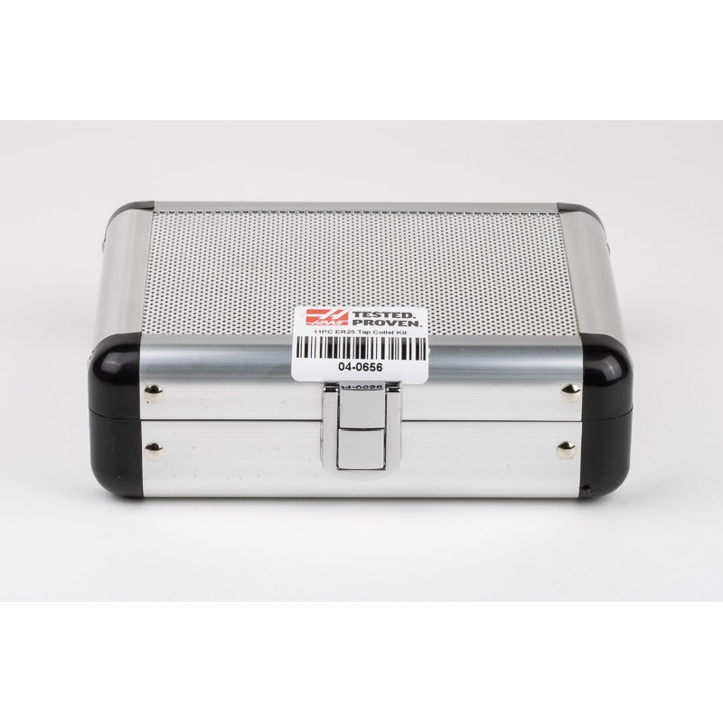 11-предметний набір цангових різьбових цанг ER25, M4 - M20