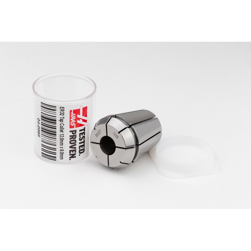 ER32 M16 Tap Collet, 12mm Bore Diameter x 9mm Square