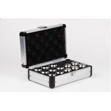 13-предметний набір цангових різьбових цанг ER32, M4 - M28