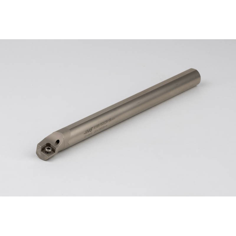 E16R-SCLCR-09, твердосплавний розточувальний оправка з хвостовиком Ø 16 мм для внутрішнього (ID) різання, права, гвинтове кріплення, подача охолодження через інструмент