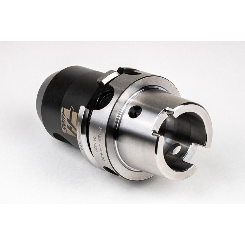 HSK63A 16mm End Mill Holder x 80mm Gage Length, TSC