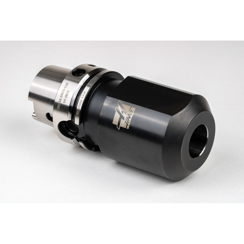 HSK63A 25mm End Mill Holder x 110mm Gage Length, TSC