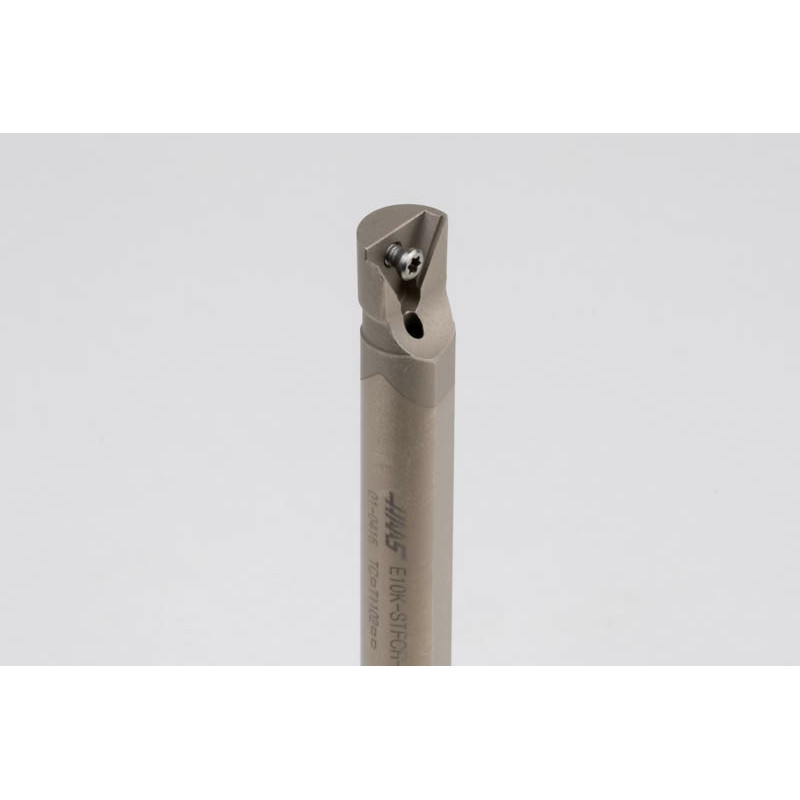 E10K-STFCR-11, твердосплавний розточувальний оправка з хвостовиком Ø 10 мм для внутрішнього (ID) різання, права, гвинтове кріплення, подача охолодження через інструмент