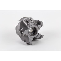 HOP, насадний фрезер Ø 50 мм, напрямний отвір 22 мм x кут нахилу 45°, 5 зубців, позитивна/позитивна геометрія