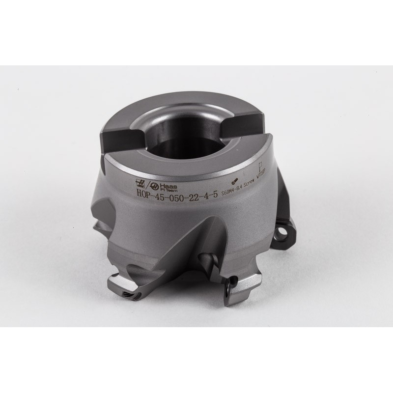 HOP, насадний фрезер Ø 50 мм, напрямний отвір 22 мм x кут нахилу 45°, 5 зубців, позитивна/позитивна геометрія