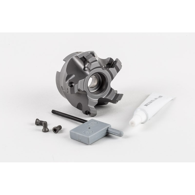 HOP, насадний фрезер Ø 50 мм, напрямний отвір 22 мм x кут нахилу 45°, 5 зубців, позитивна/позитивна геометрія