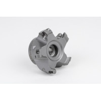 HOP, насадний фрезер Ø 63 мм, напрямний отвір 22 мм x кут нахилу 45°, 5 зубців, позитивна/позитивна геометрія