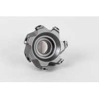 HOP, насадний фрезер Ø 100 мм, напрямний отвір 32 мм x кут нахилу 45°, 7 зубців, позитивна/позитивна геометрія