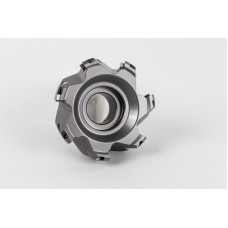 HOP, насадний фрезер Ø 100 мм, напрямний отвір 32 мм x кут нахилу 45°, 7 зубців, позитивна/позитивна геометрія