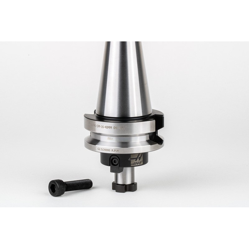 BT40 Shell Mill Holder, 16mm Pilot Diameter x 40mm Gage Length, TSC