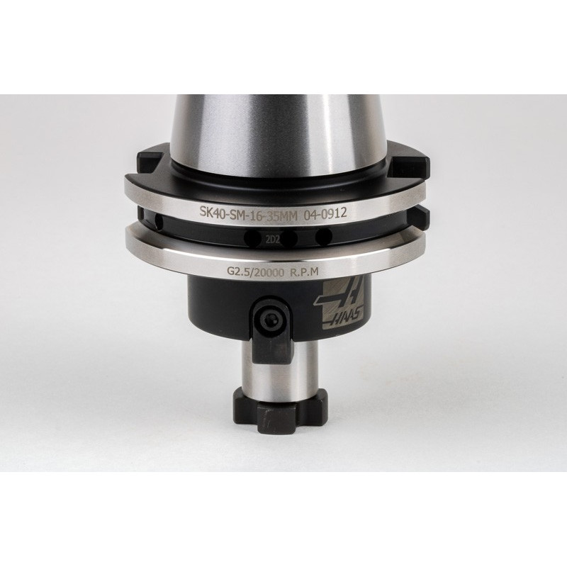 SK40 Shell Mill Holder, 16mm Pilot Diameter x 35mm Gage Length, TSC