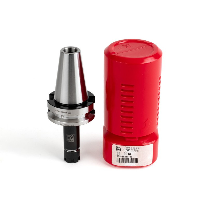 BT40 ER16M Collet Chuck x 100mm Gage Length, TSC