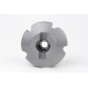 HSNP, 63mm Ø Shell Mill, 22mm Pilot Bore x 45° Lead Angle, 5 Flute, Negative/Positive Geometry, TSC